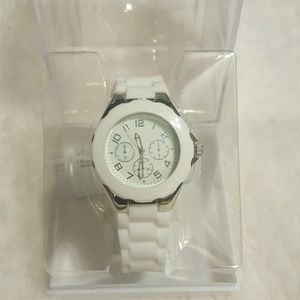White unisex Watch